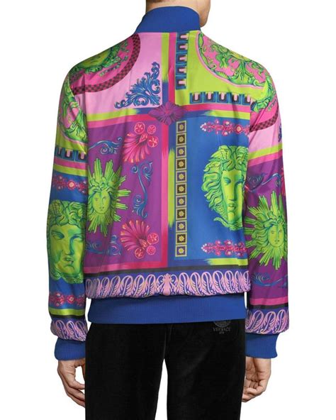 Versace Men's Printed Zip